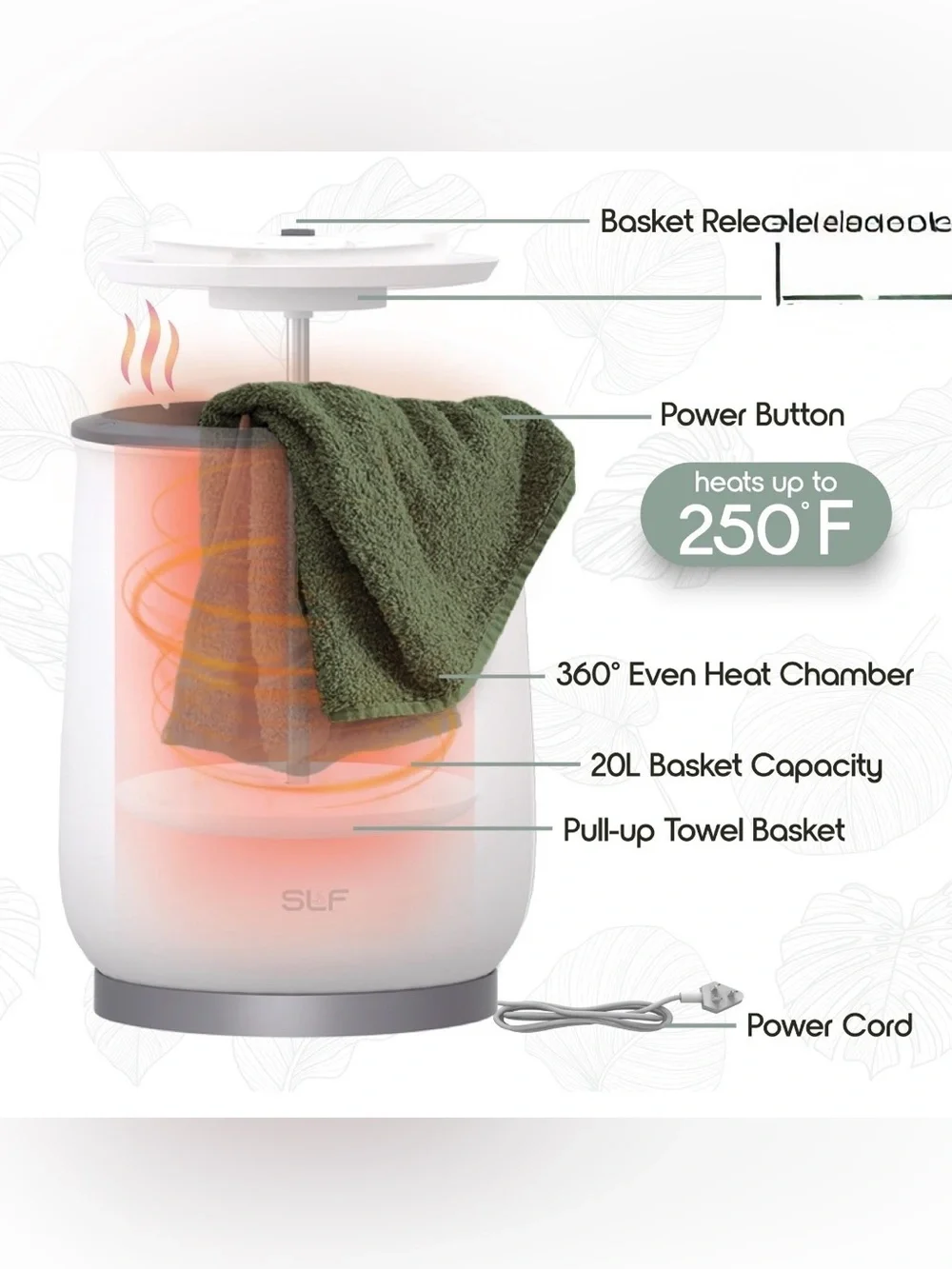 SLF Luxury Towel Warmer
